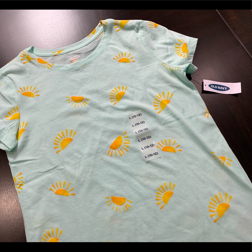 Girl Short Sleeve T-Shirt Size L (10-12) - Picture 4 of 5